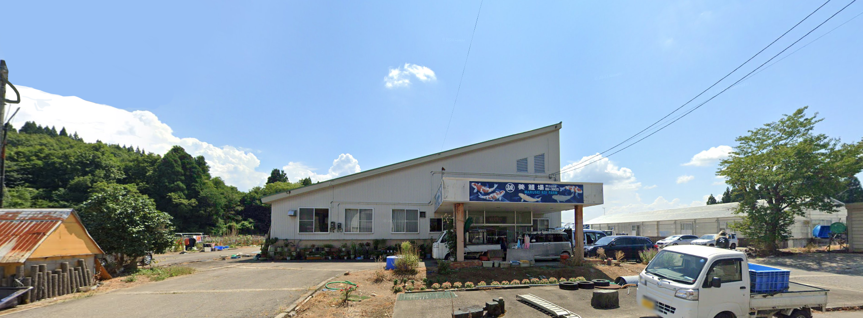 Street view of Marusei Koi Farm